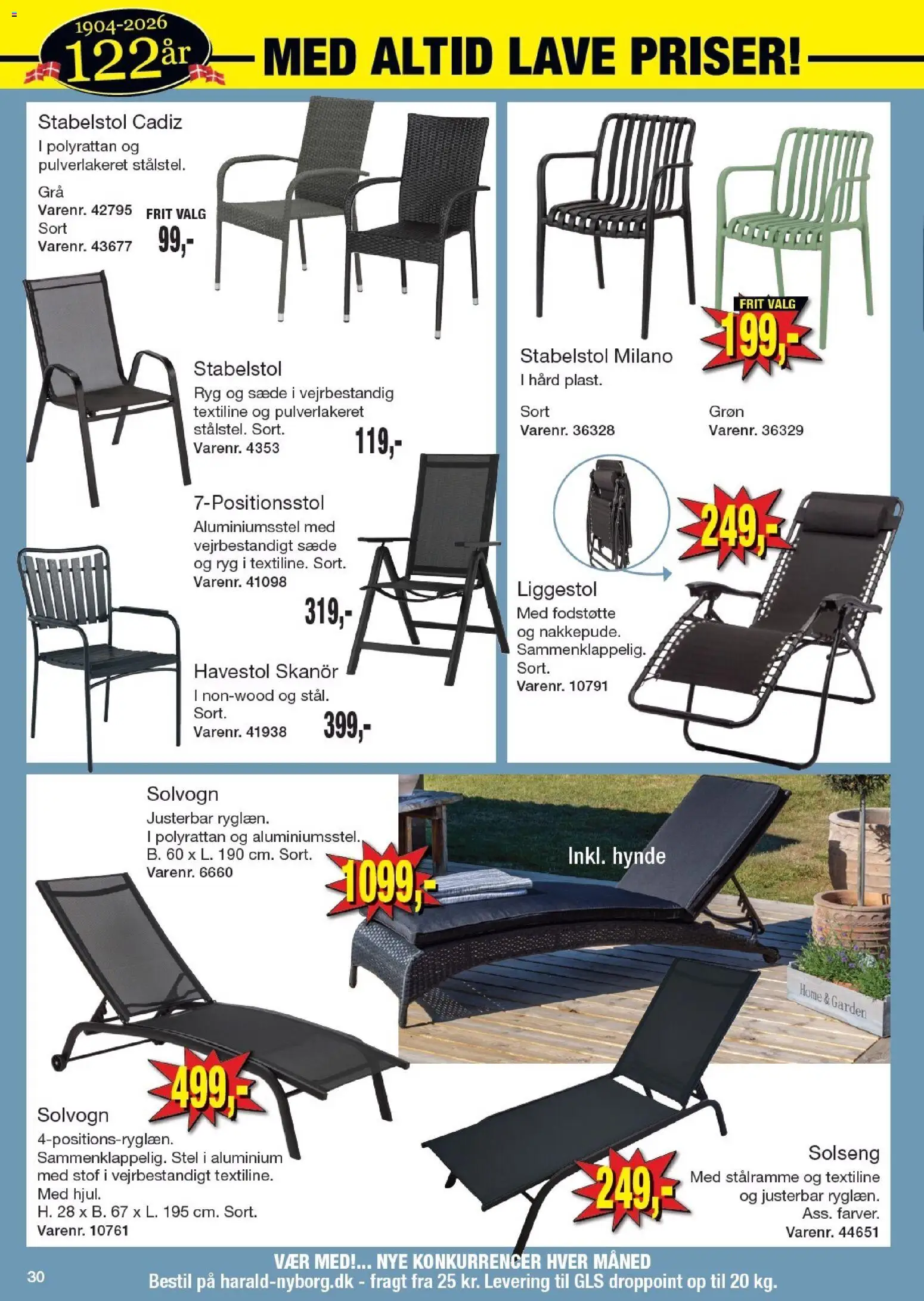 Harald Nyborg - Tilbudsavis tilbudsavis – gyldig fra 19.03.2026 | Side: 34 | Produkter: Solvogn, Stof