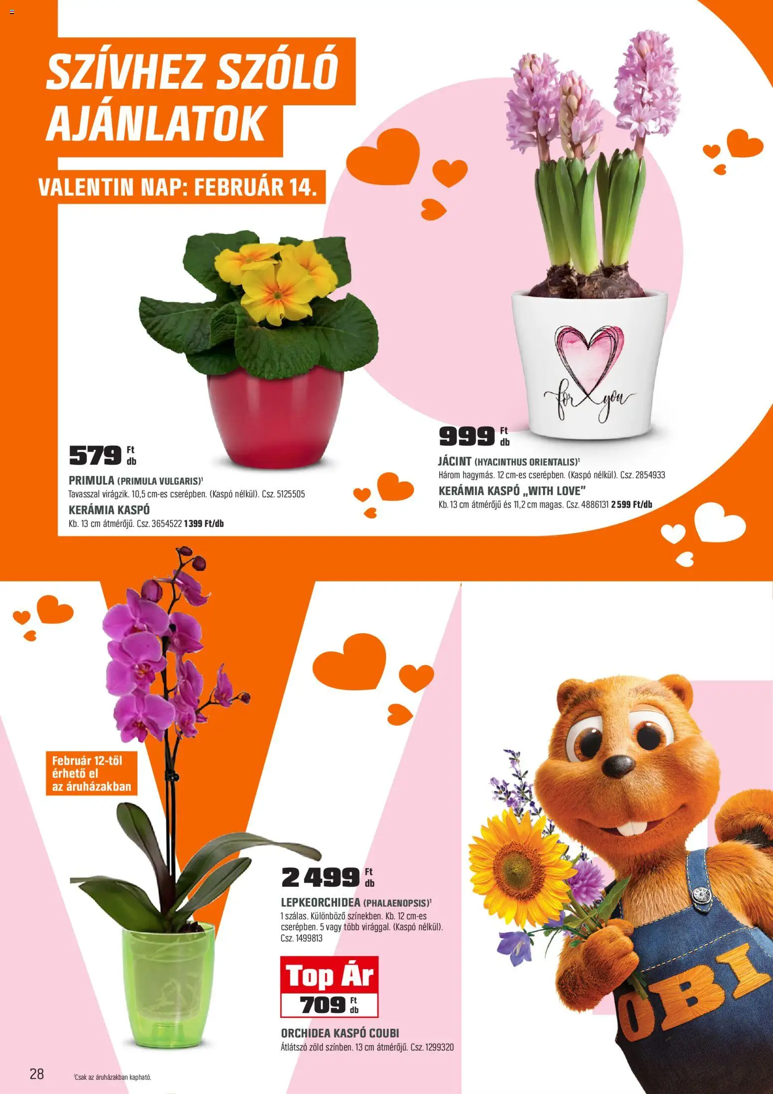 OBI akciós ujság - amely érvényes a következő dátumtól: 03.02.2026 | Oldal: 28