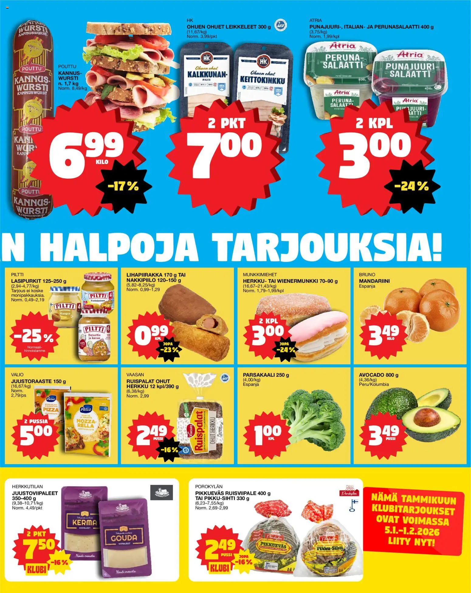 Tokmanni - EUROSPAR – voimassa 29.01.2026 alkaen | Sivu: 3