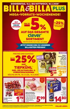 Billa - Flugblatt ab 12.03.2026 gültig