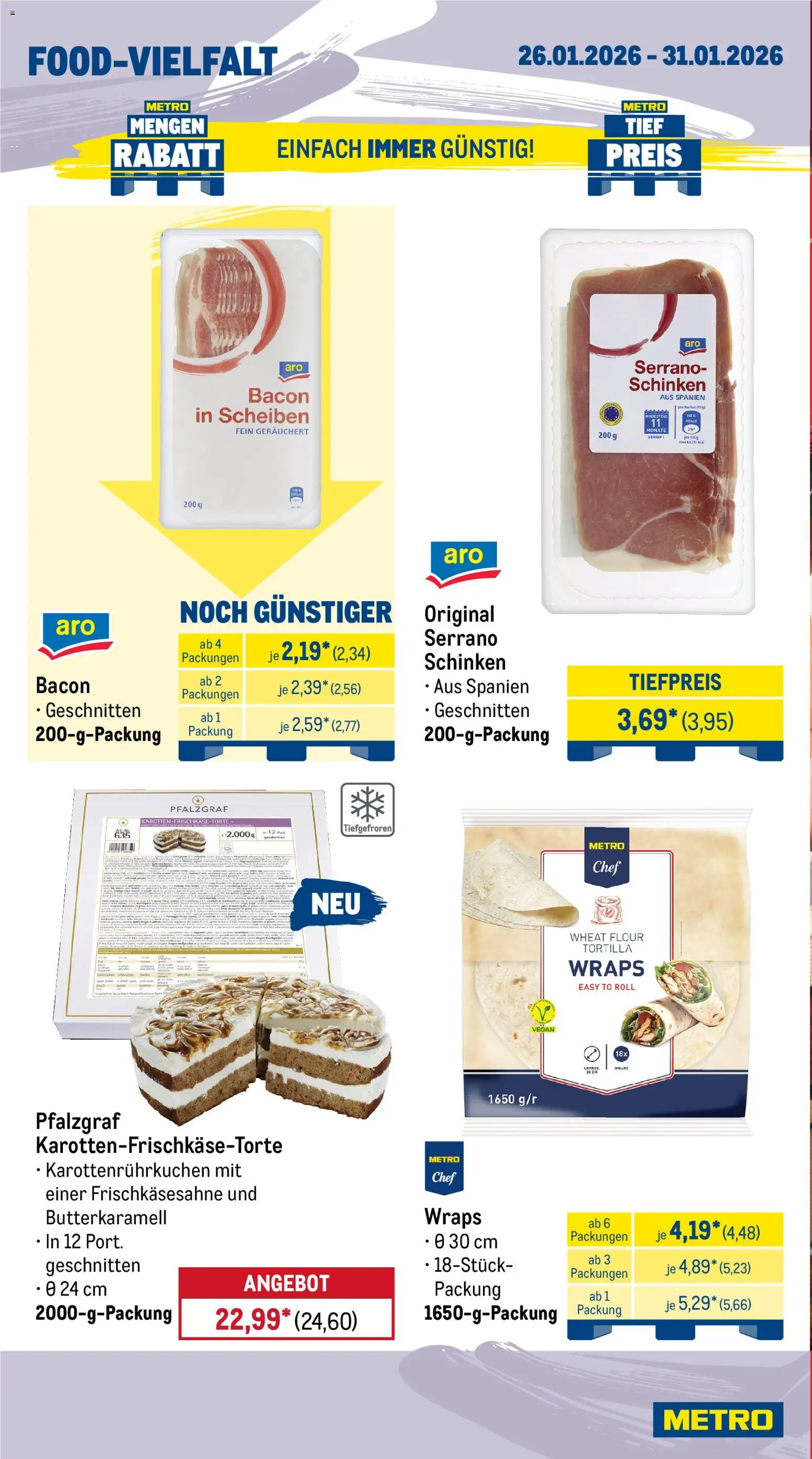 Metro Prospekt 	 – gültig ab 26.01.2026 | Seite: 12 | Produkte: Schinken