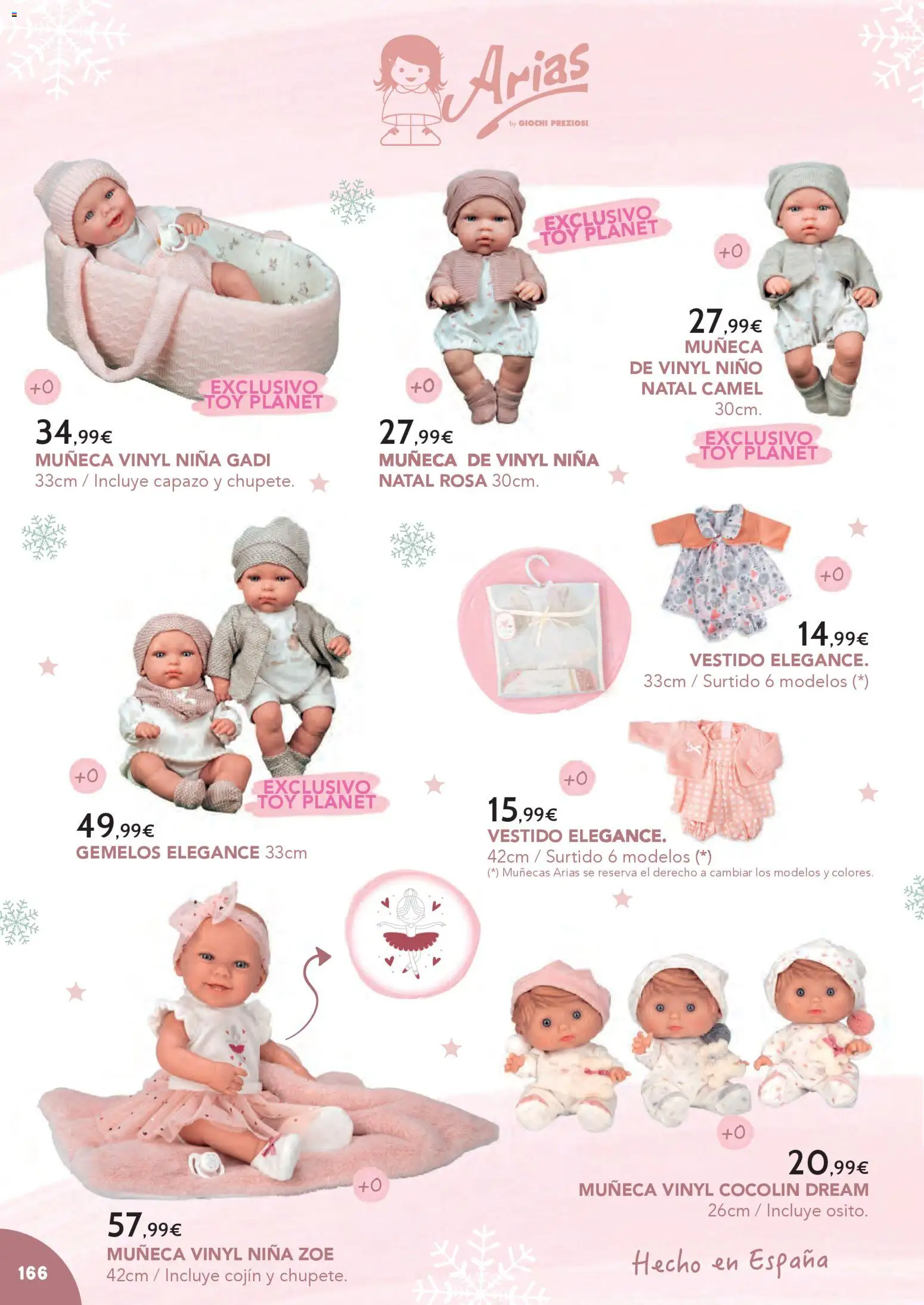 Toy Planet - Catálogo Juguetes Navidad │ válido desde el 03.11.2025 | Página: 166 | Productos: Muñeca, Cojín