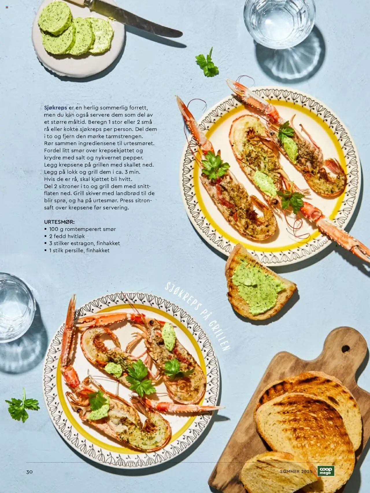  | Side: 30 | Produkter: Smør, Grill, Суміш дитяча, Baking powder