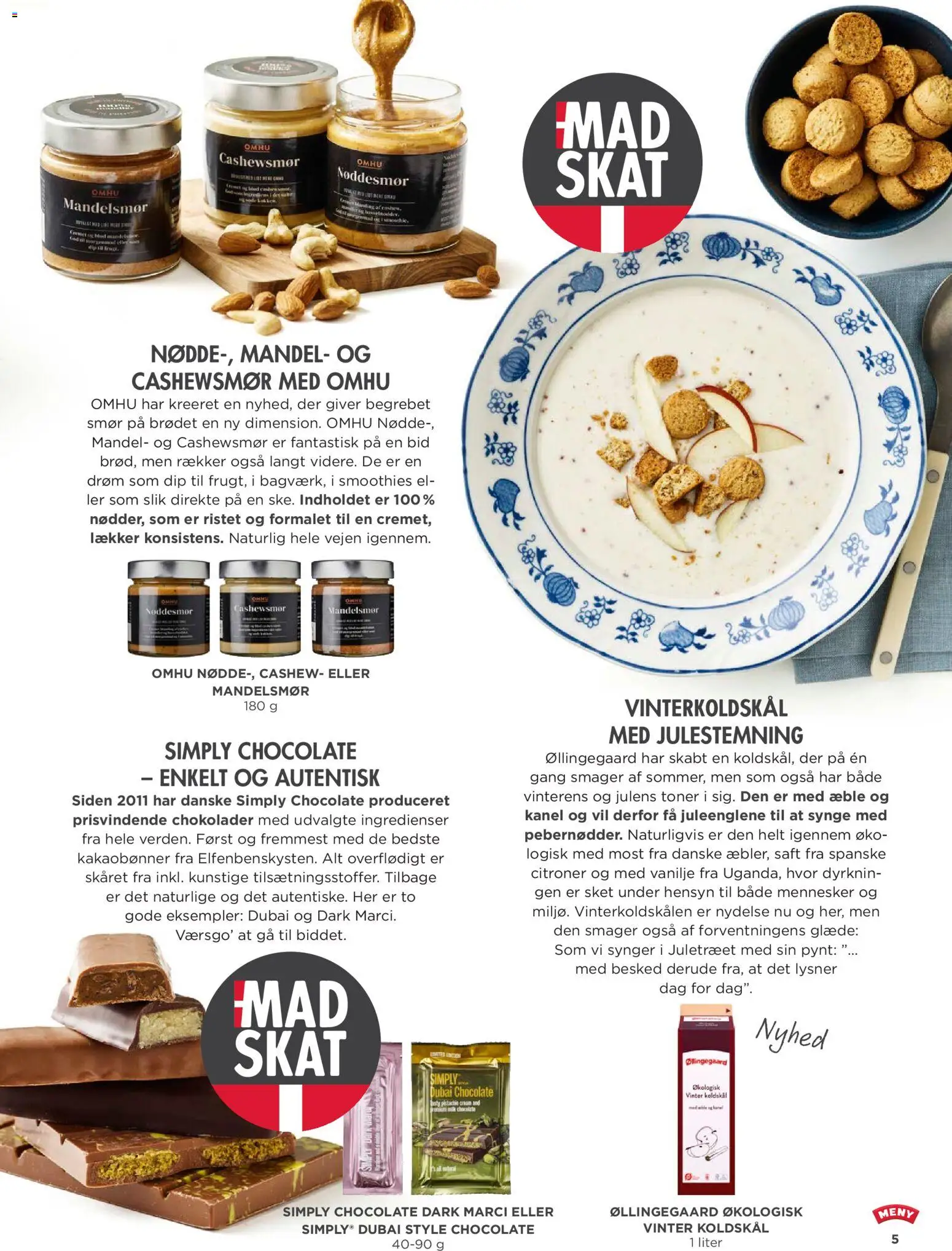 Meny tilbudsavis – gyldig fra 28.11.2025 | Side: 5 | Produkter: Smør, Kanel, Koldskål, Vanilje