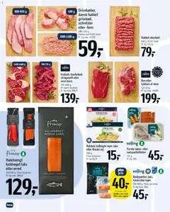 Føtex - Tilbudsavis gyldig fra 13.02.2026 | Side: 22 | Produkter: Hakket kød, Oksekød, Rejer, Torsk