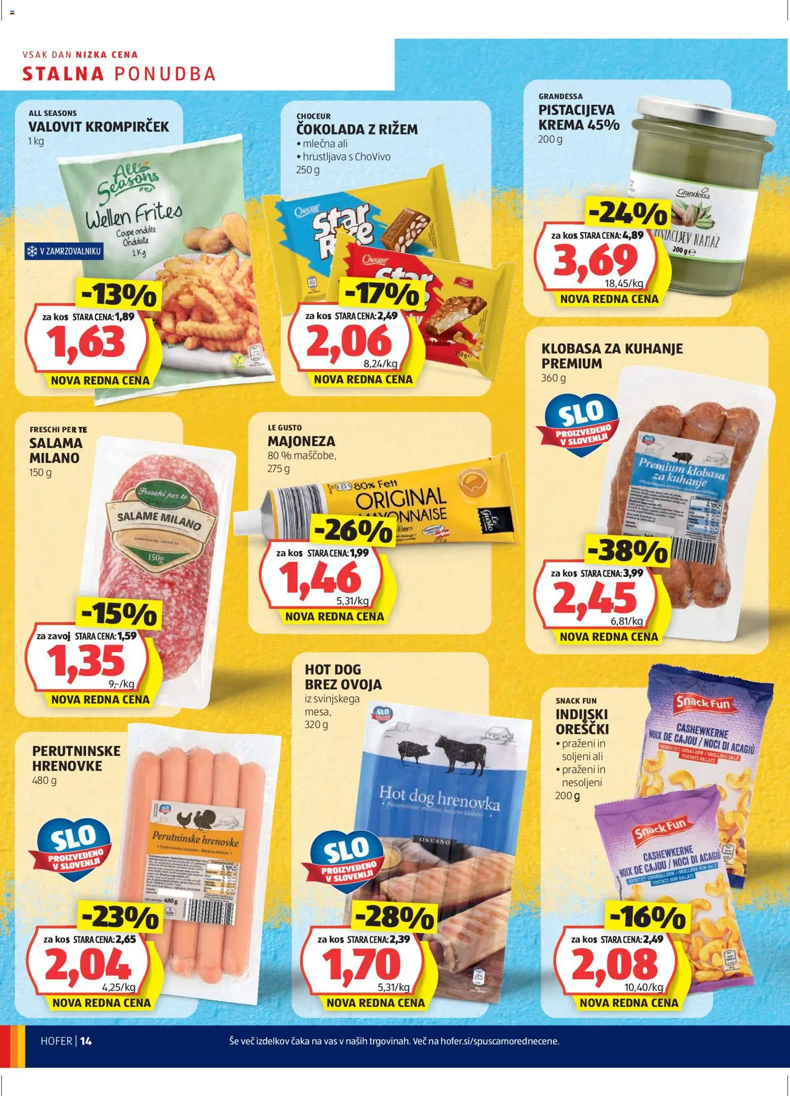 Novi Hofer katalog ponudbe – veljaven od 04.12.2025 | Stran: 14