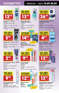 Szczoteczka do zębów Sensodyne, 1 szt., różne rodzaje od 15.09.2025 | Strona: 53