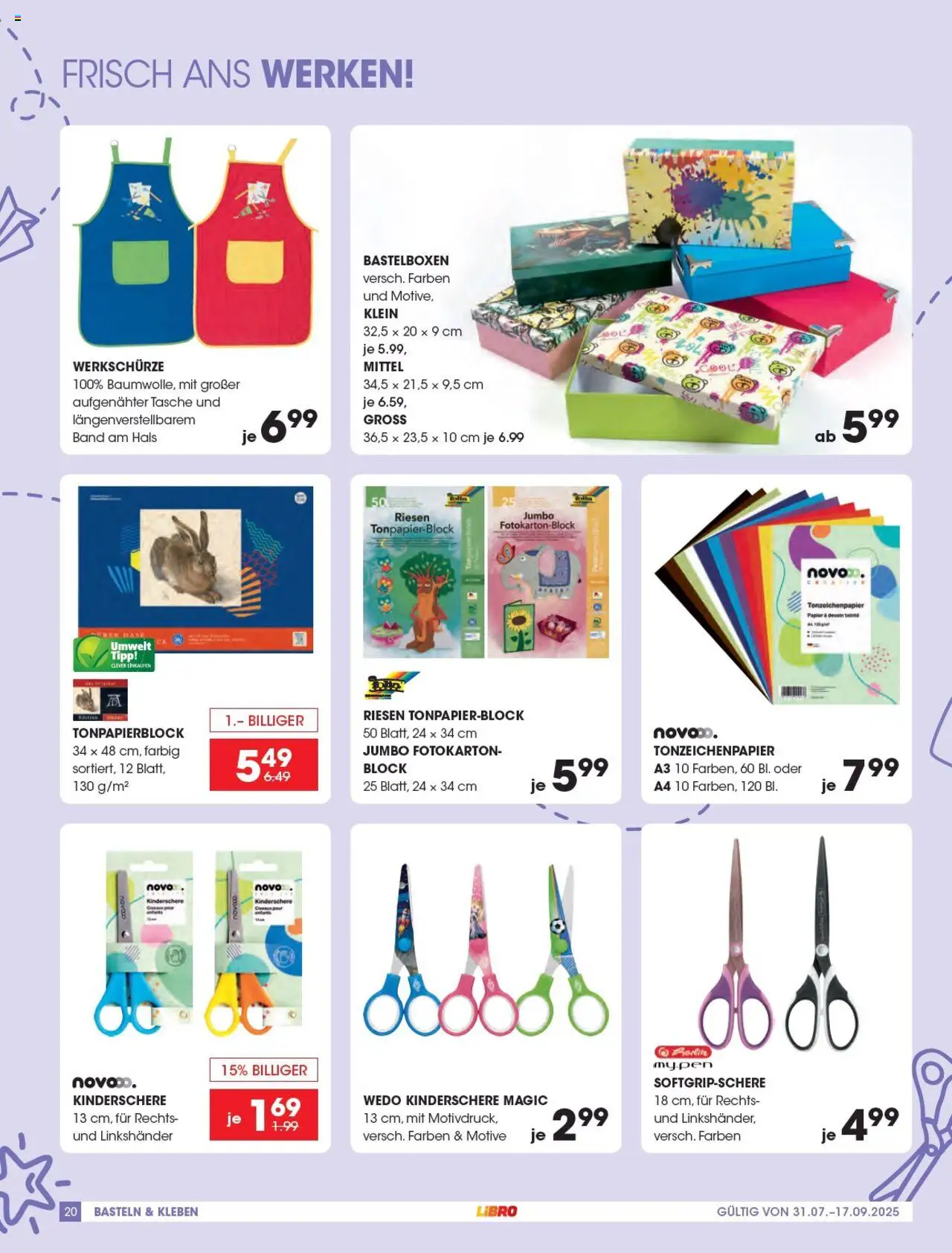 Libro Schulkatalog gültig ab 31.07.2025 | Seite: 20 | Produkte: Tasche