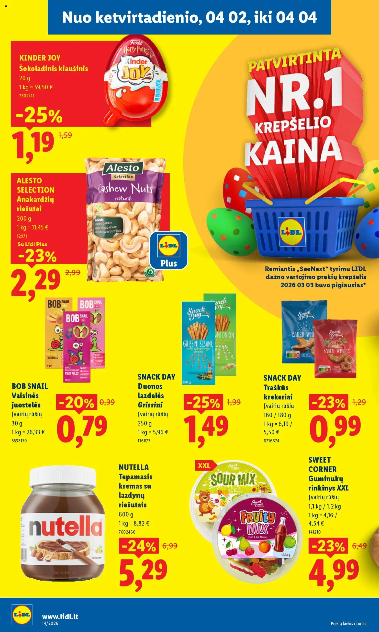 LIDL akcijos nuo 30.03.2026 | Puslapis: 34