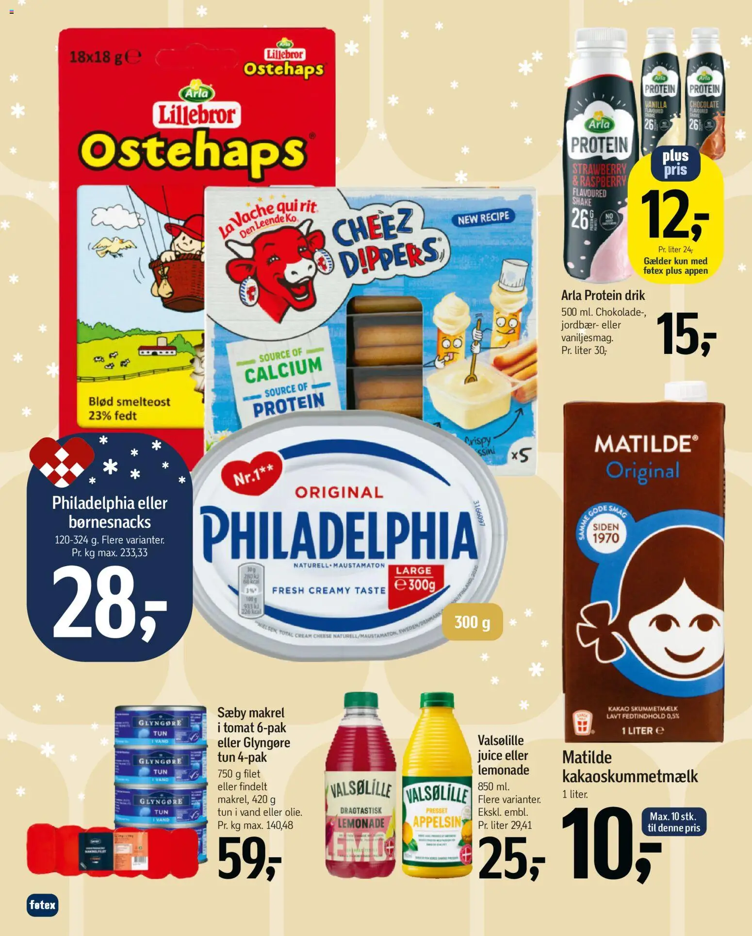 Føtex tilbudsavis – gyldig fra 12.12.2025 | Side: 39 | Produkter: Chokolade, Juice, Kakao, Makrel