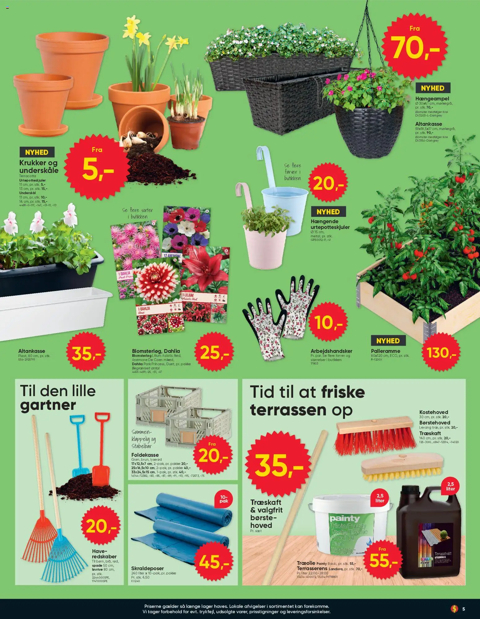 Bigdollar tilbudsavis – gyldig fra 17.04.2026 | Side: 5 | Produkter: Børste, Urtepotteskjuler