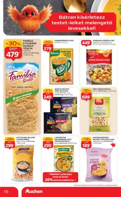 Auchan Akciós újság - amely érvényes a következő dátumtól: 02.01.2026 | Oldal: 16