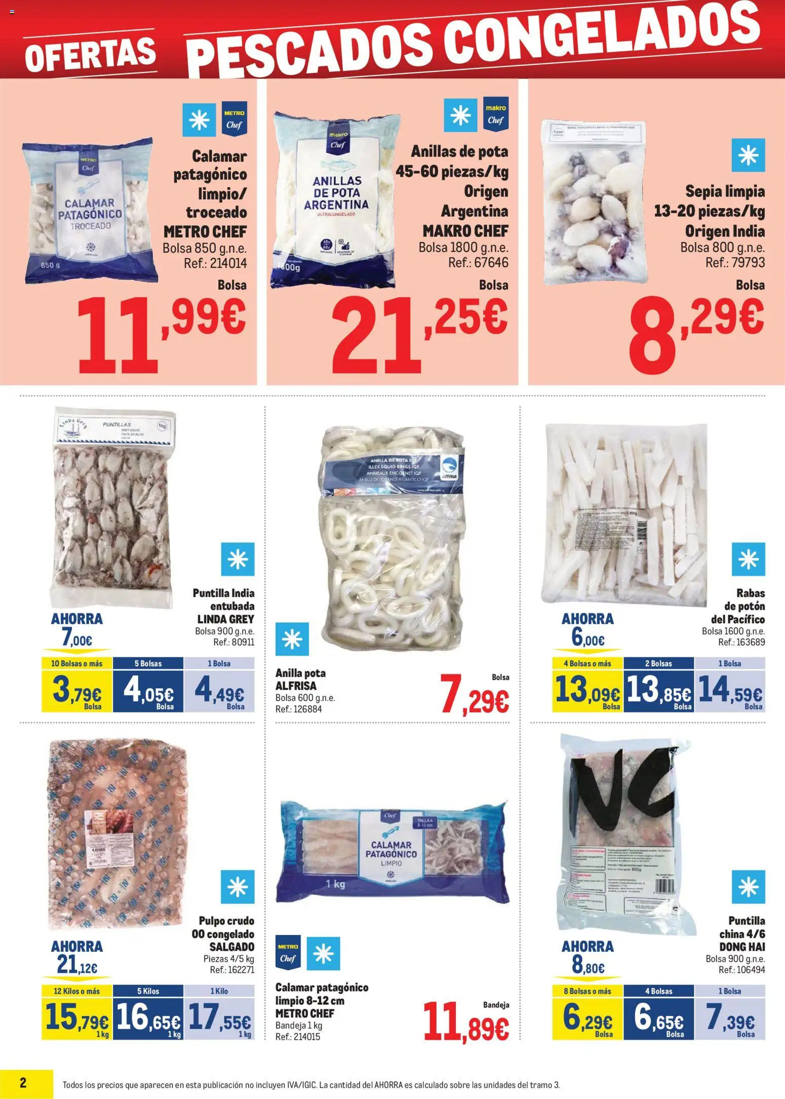 Makro - Precios Sur II │ válido desde el 02.02.2026 | Página: 2 | Productos: Bolsa, Bandeja
