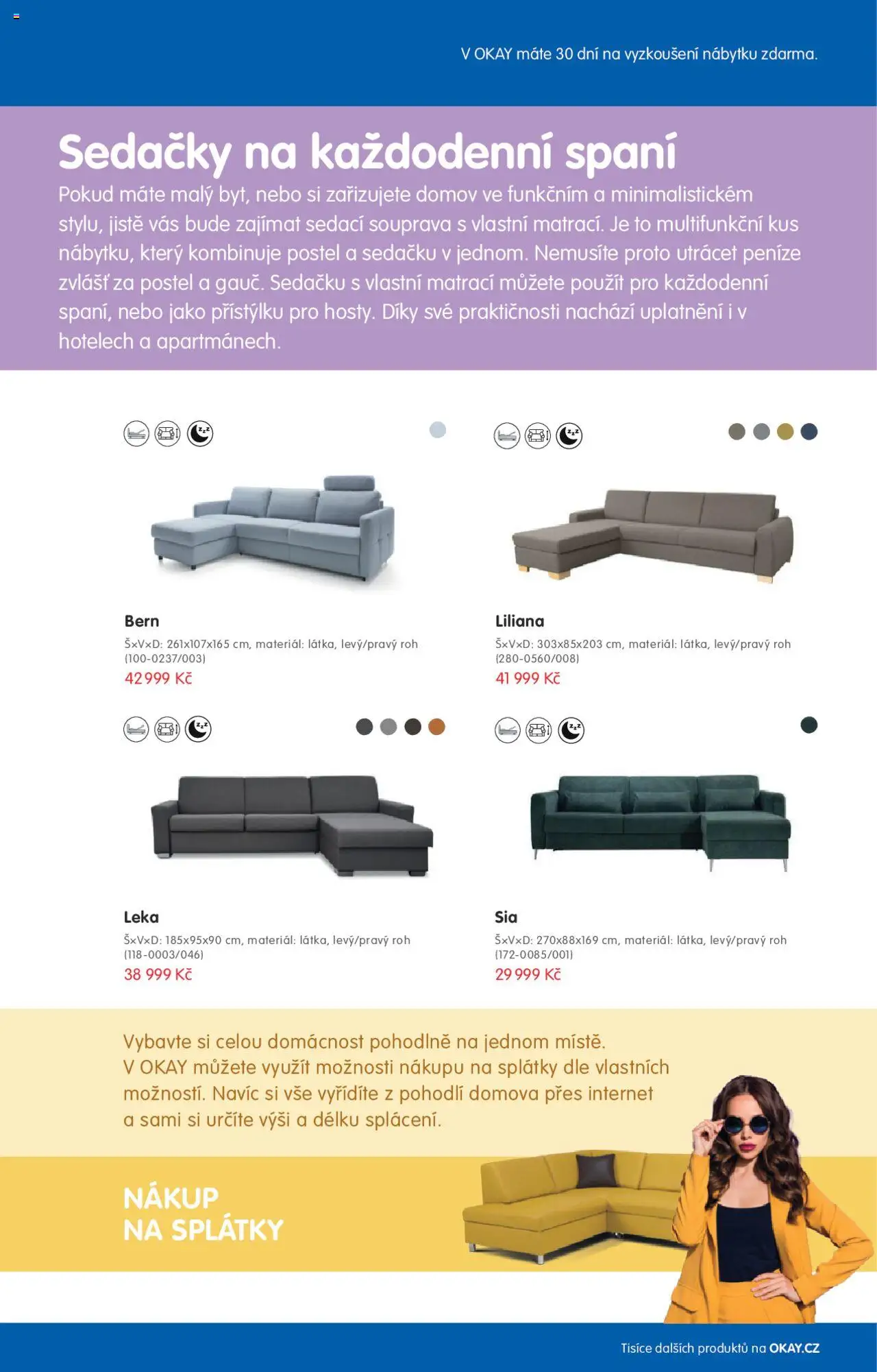 OKAY katalog - Sedačky od 01.03.2023 | Strana: 7 | Produkty: Krém na ruce, Povlak na polštář, Lesní roh, Rtěnka na rty