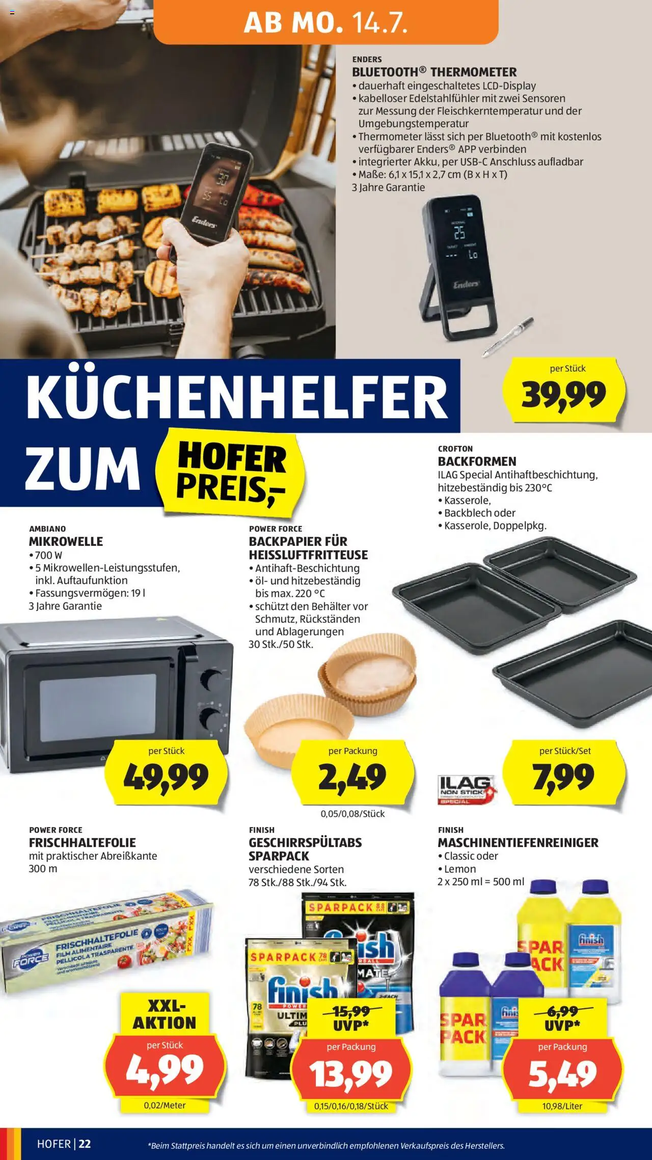 Hofer AT akciós ujság - amely érvényes a következő dátumtól: 11.07.2025 | Oldal: 26