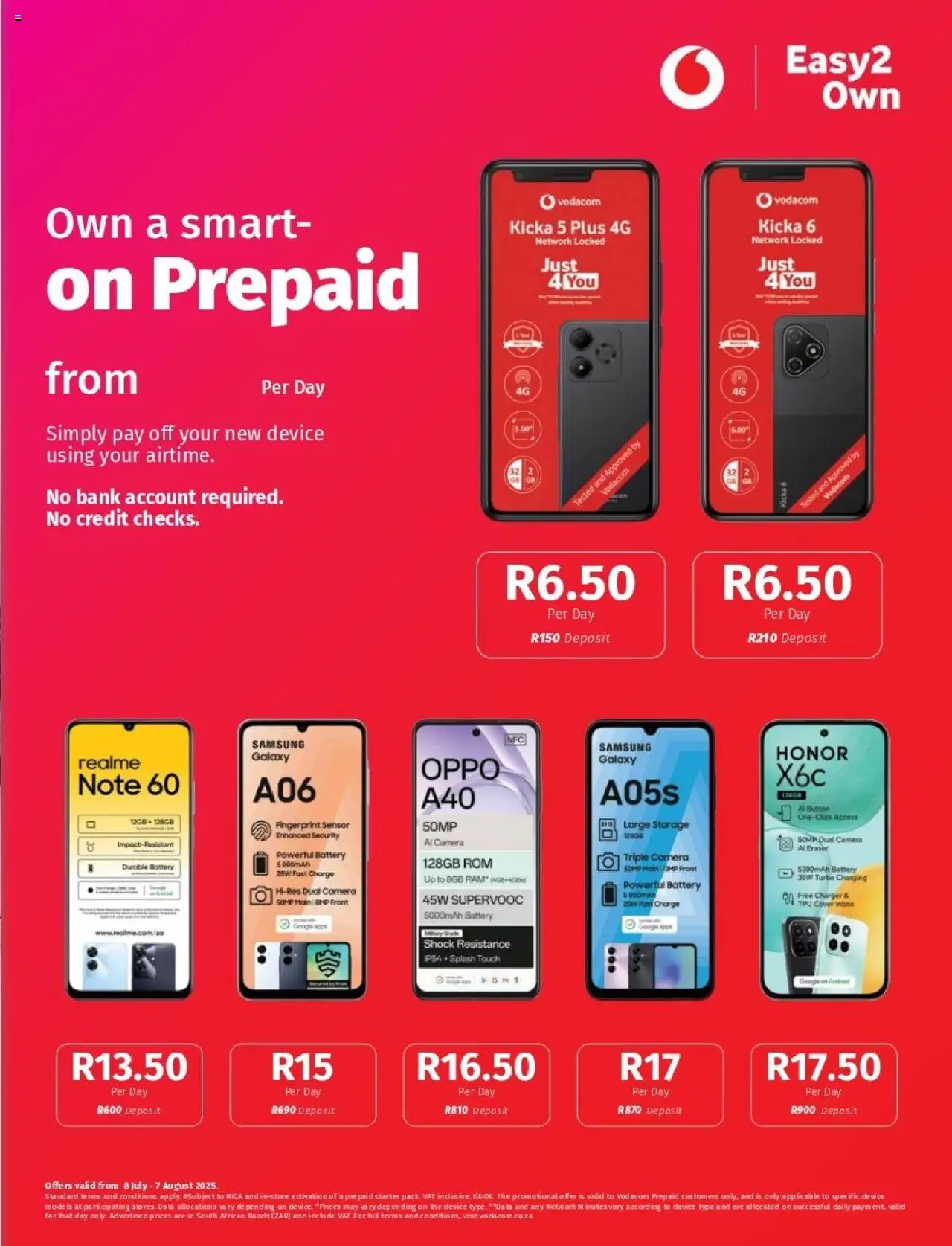 Vodacom Deals │ valid from 08.07.2025 | Page: 24 | Products: Camera, Battery, Charger, Pen