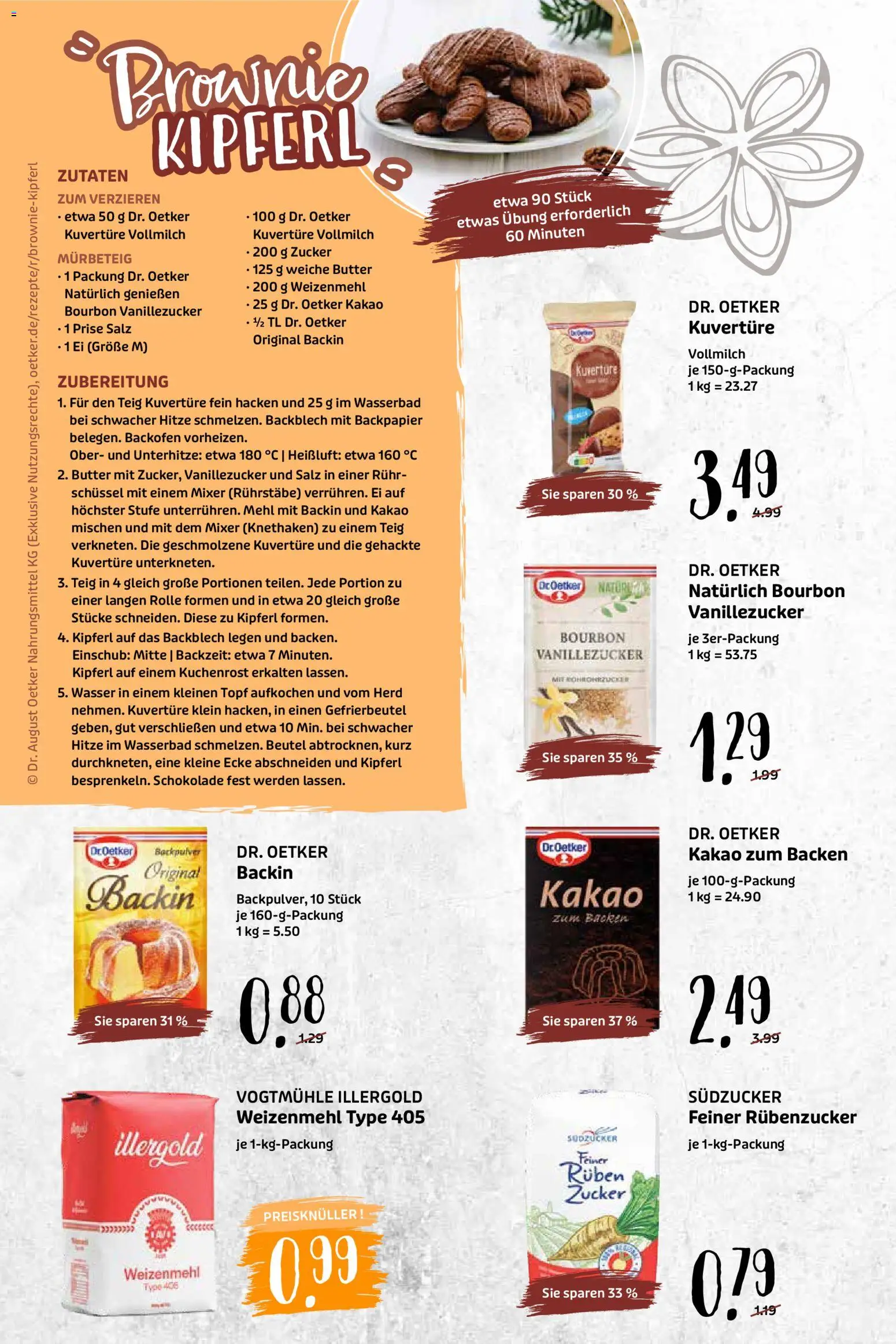 V-Markt - Backbeilage 2025 – gültig ab 13.11.2025 | Seite: 2 | Produkte: Herd, Butter, Weizenmehl, Backofen