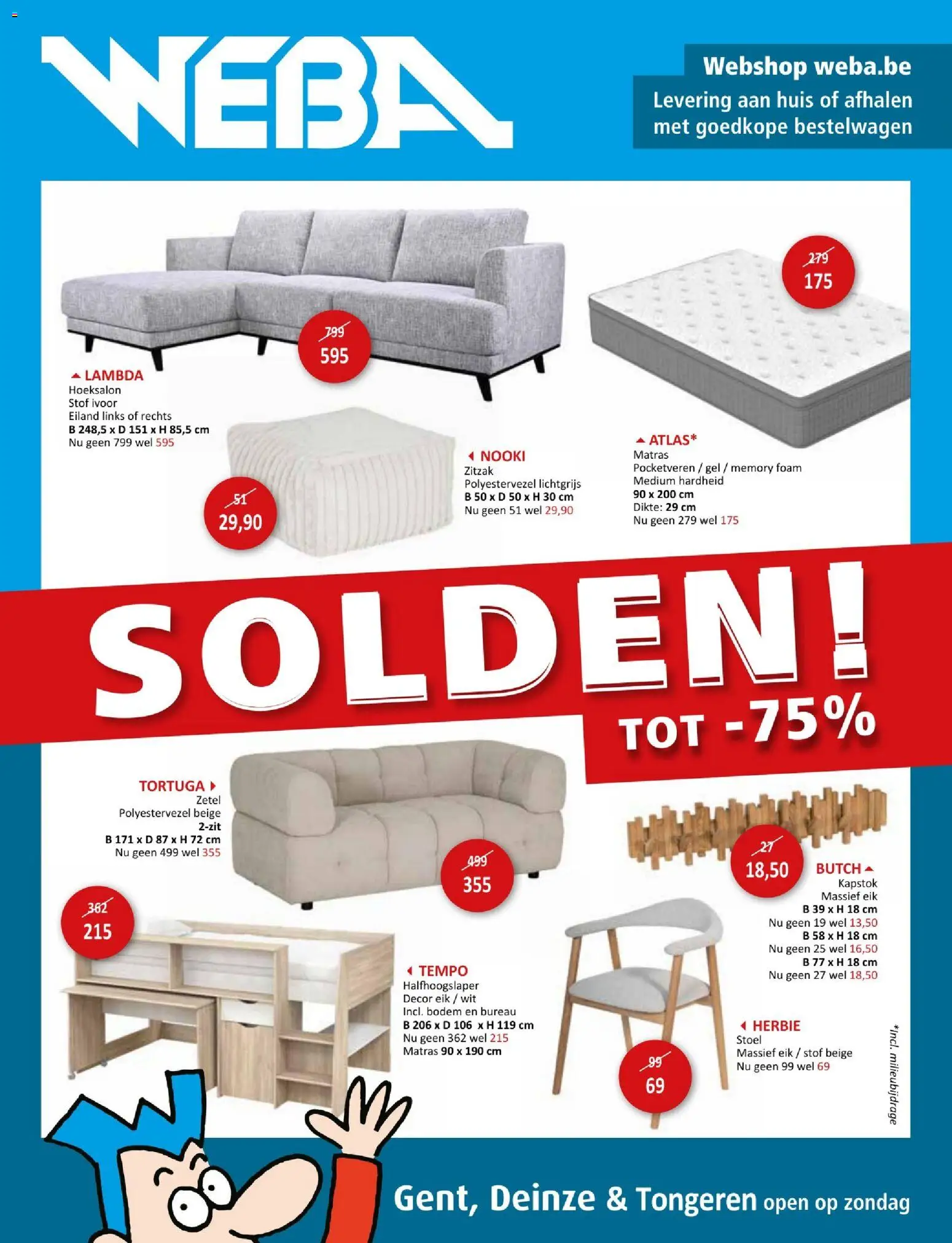 {H1} | Pagina: 1 | Producten: Matras, Stoel, Gel, Bureau