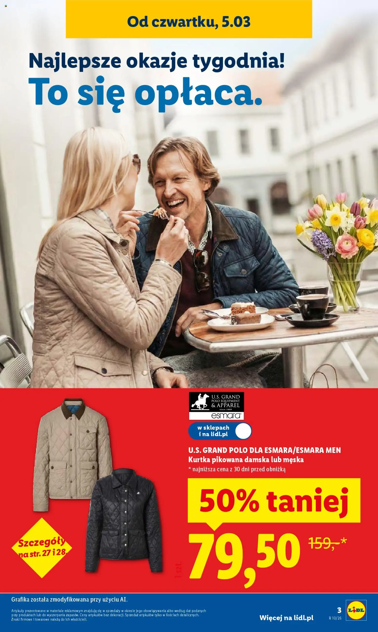 Lidl Katalog od 02.03.2026 | Strona: 3 | Produkty: Kurtka