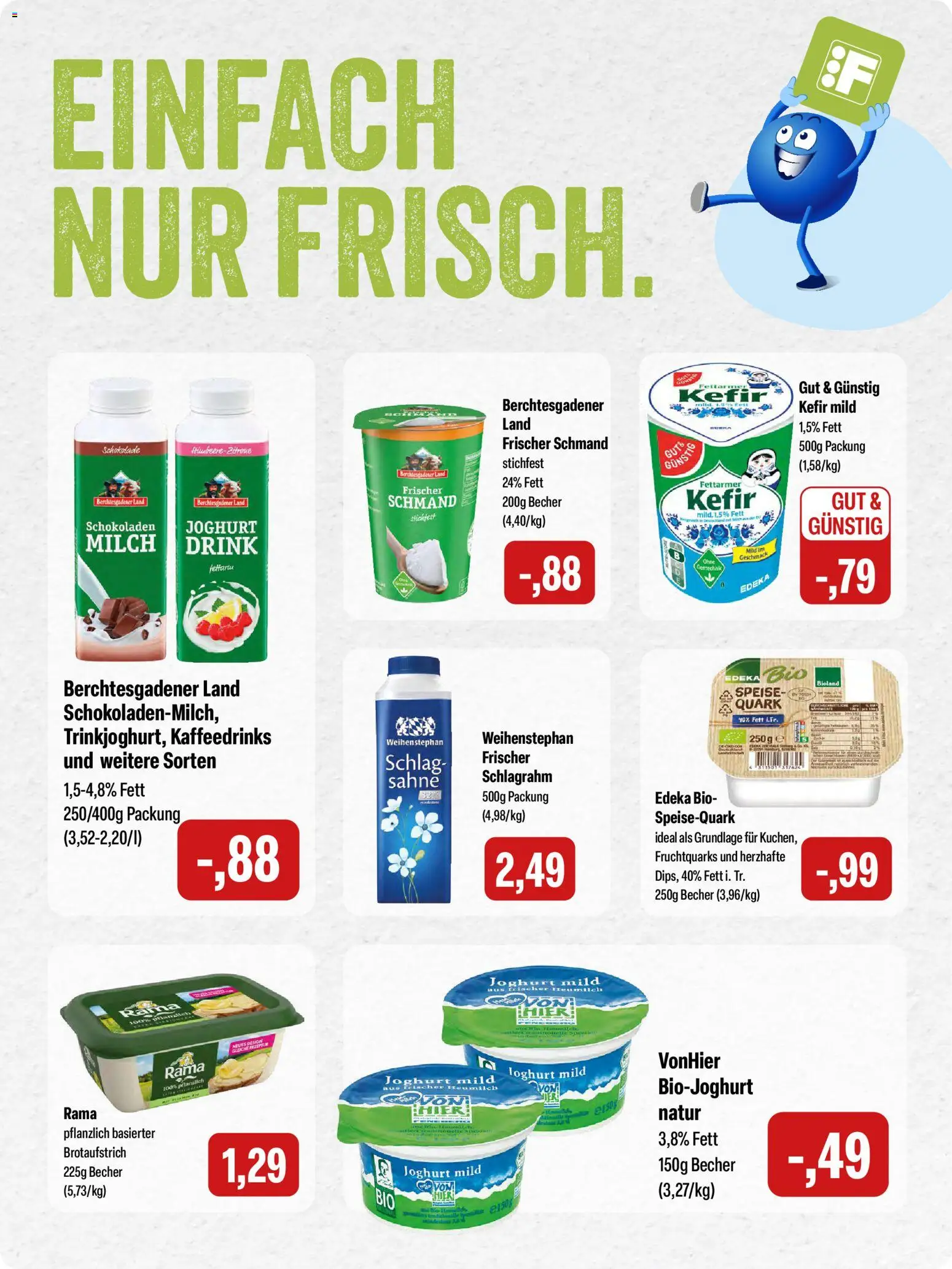 Feneberg Angebote – gültig ab 09.04.2026 | Seite: 6 | Produkte: Rama, Schokolade, Sahne, Speisequark