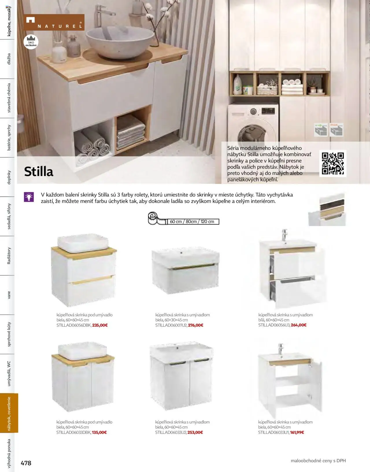 Siko leták │ platný od 01.08.2024 | Strana: 584 | Produkty: Nábytok, Osvetlenie, Skrinka pod umývadlo, Kúpelňová skrinka