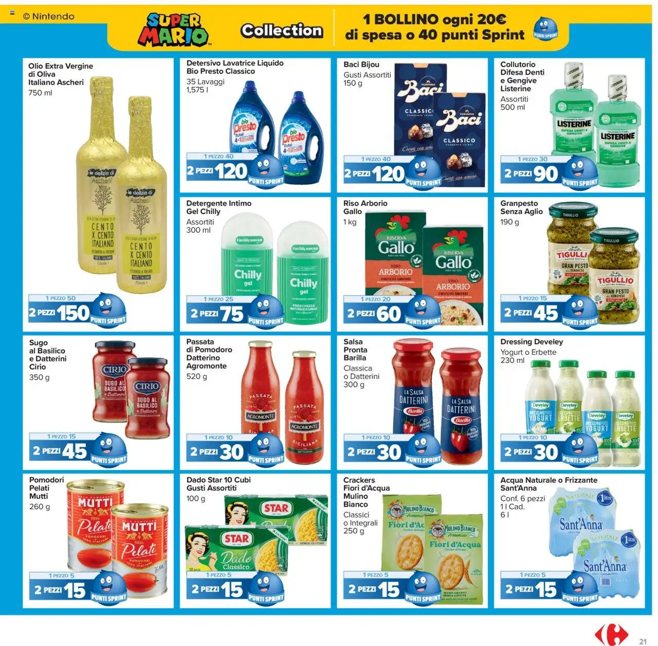 Volantino Carrefour del 15.09.2025 | Pagina: 21 | Prodotti: Yogurt, Pomodoro, Crackers, Sugo