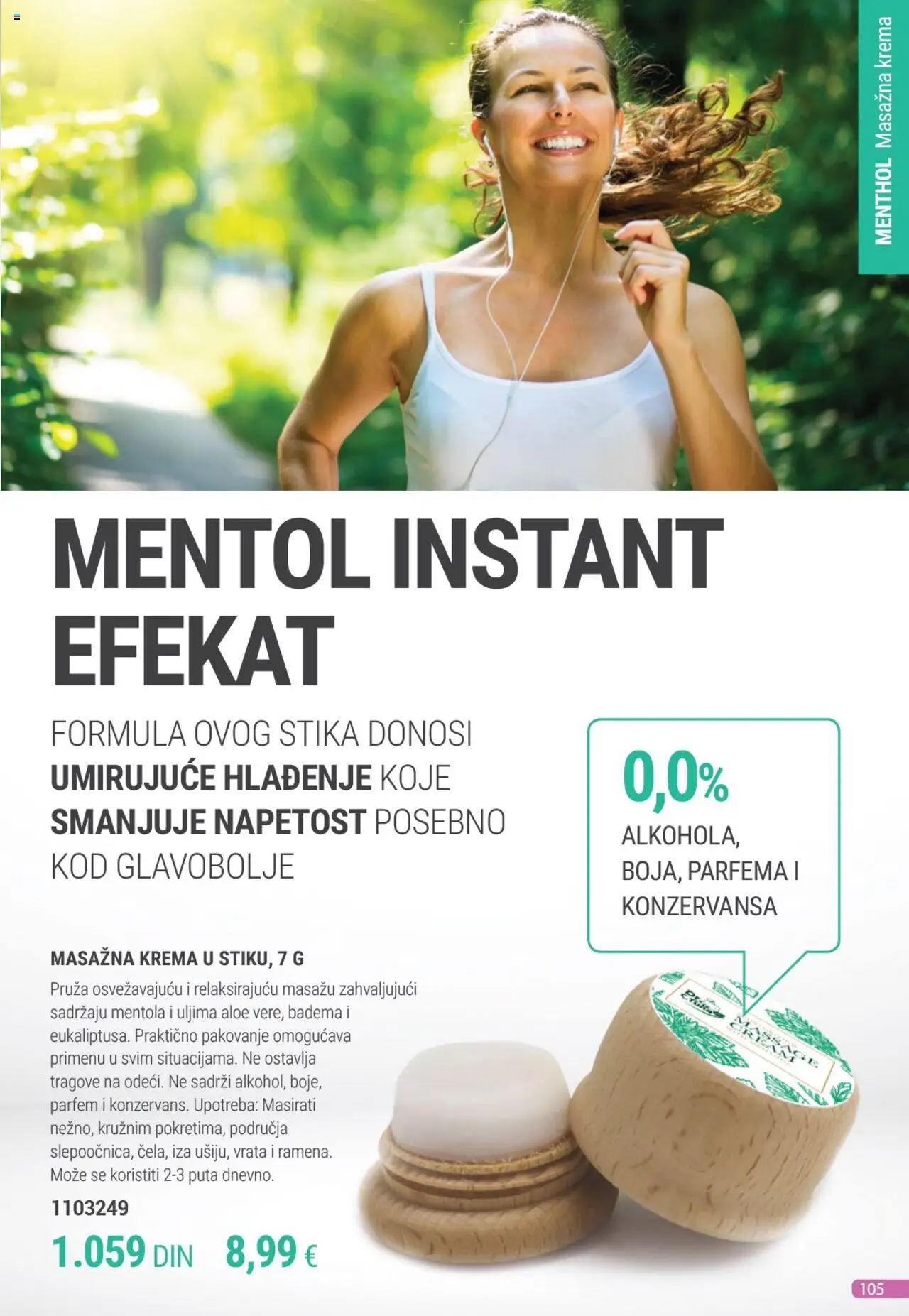 Farmasi katalog - važi od 01.08.2025 | Strana: 105 | Proizvode: Parfem, Vrata, Krema, Pakovanje