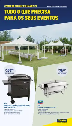 Pré-visualização Makro - Tudo o que precisa para os seus eventos - Marketplace válido de 06.04.2026