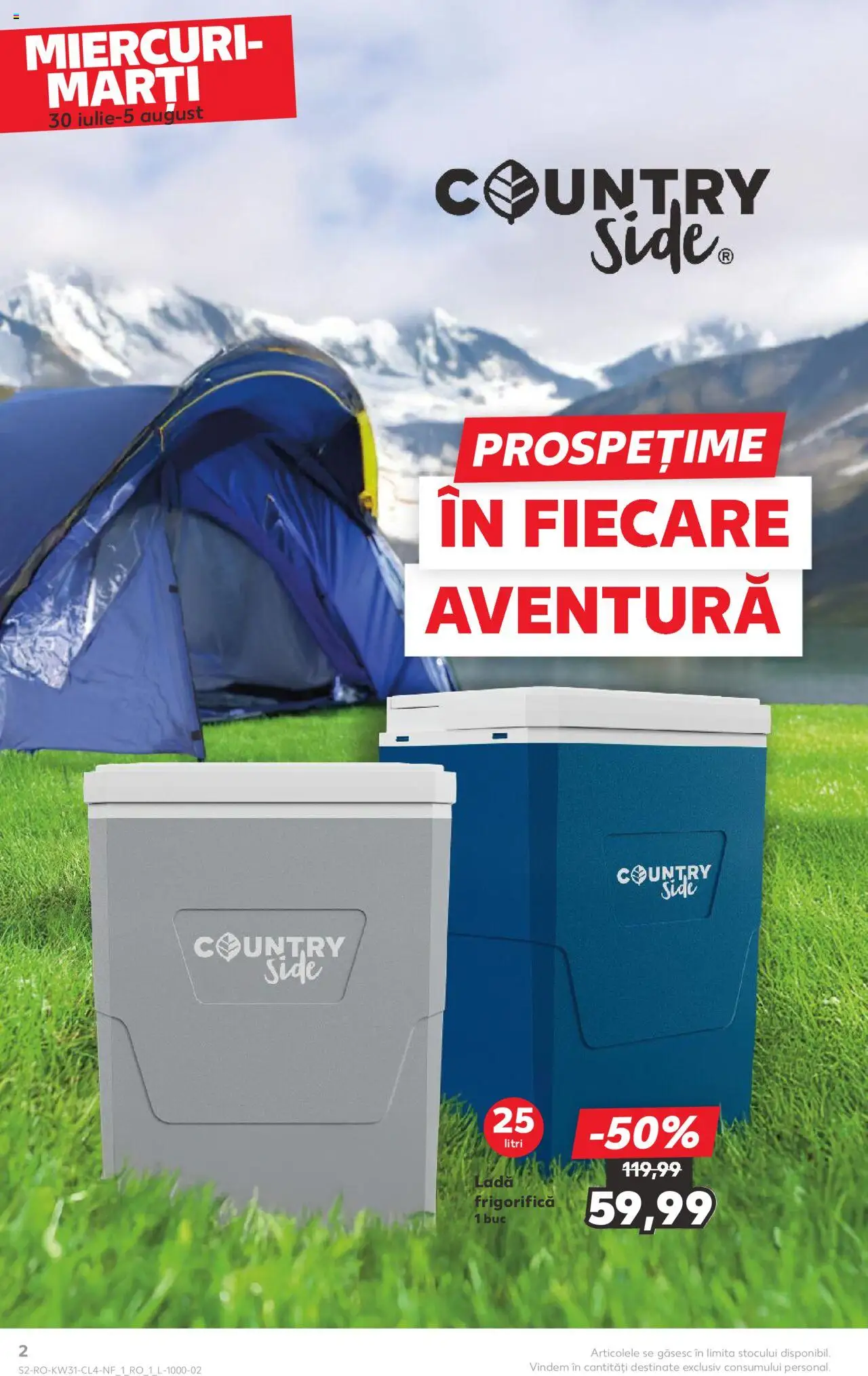Catalog Kaufland - București – valabil de la 30.07.2025 | Pagină: 2 | Produse: Ladă frigorifică