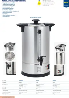 Metro Gastrogeräte ab 23.02.2026 gültig | Seite: 48 | Produkte: Kaffeemaschine, Kaffee
