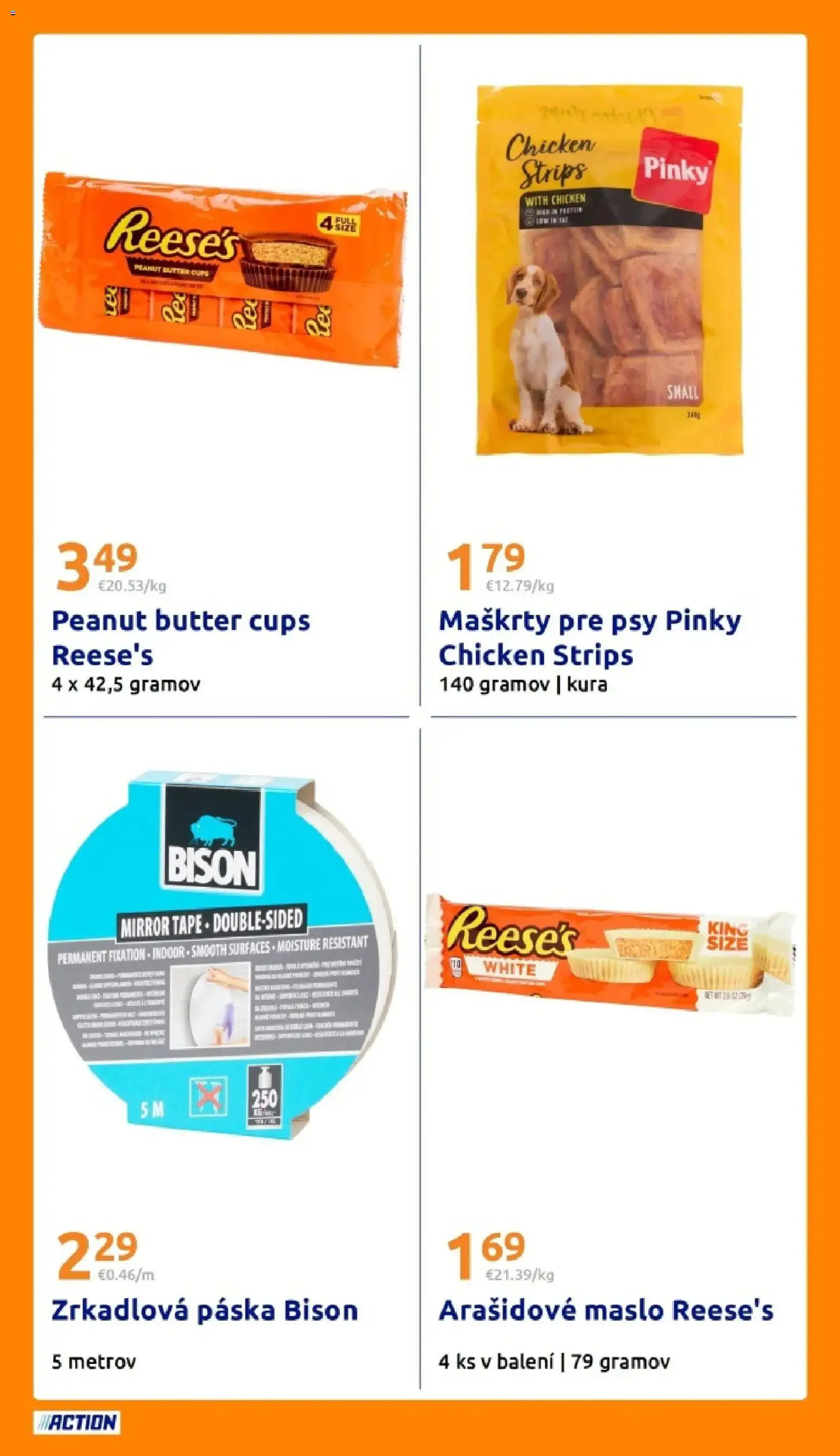 Nové Action akcie – leták je platný od 15.04.2026 | Strana: 17 | Produkty: Maslo