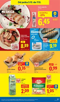 Svježa mlada teletina za pečenje, cca 2 kg, Rebra, prsa i flam - Pregled kataloga iz trgovine Lidl, vrijedi od 01.12.2025 | Stranica: 85