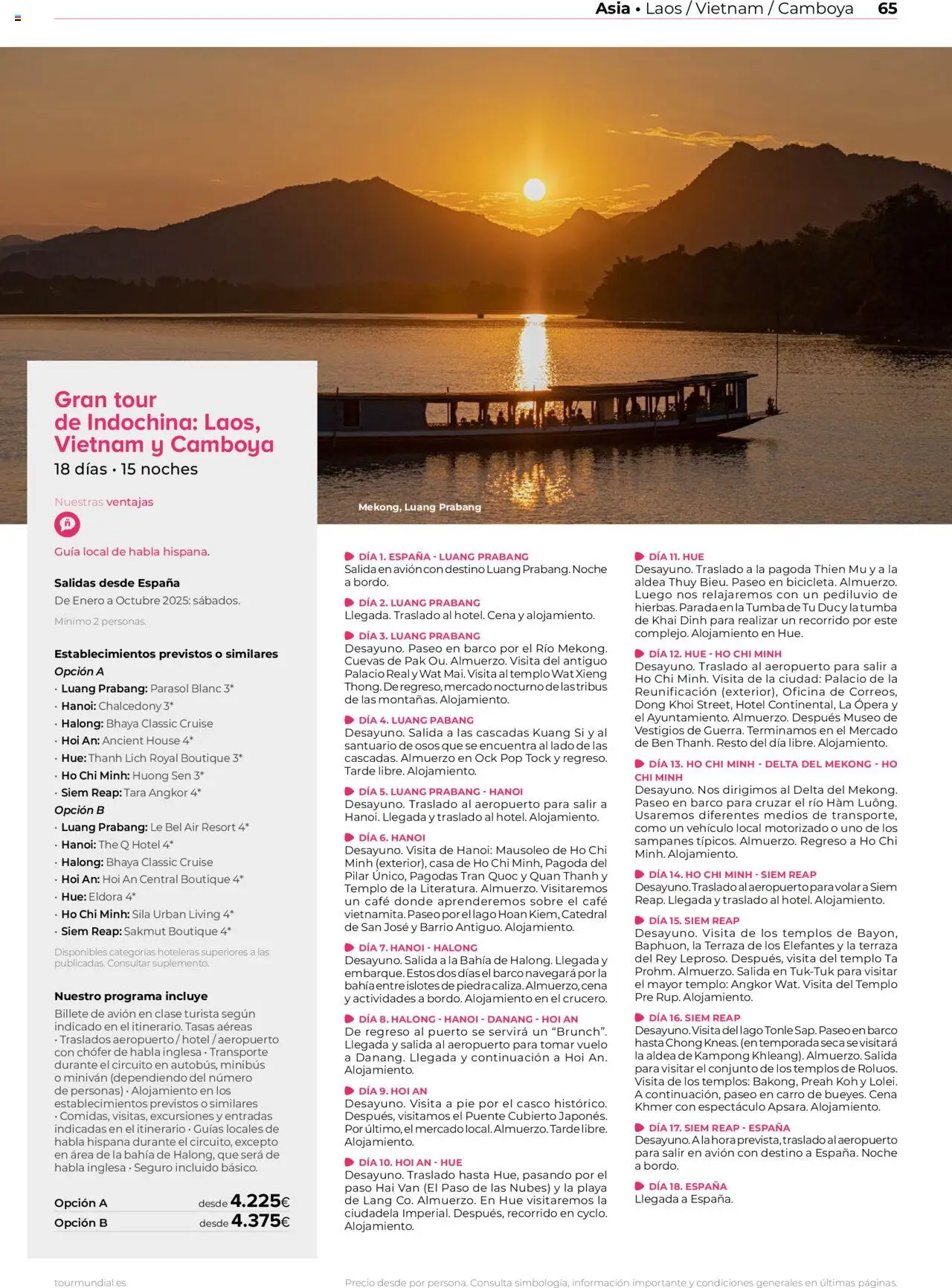 Viajes El Corte Inglés Asia y Oceanía │ válido desde el 01.01.2025 | Página: 65 | Productos: Café