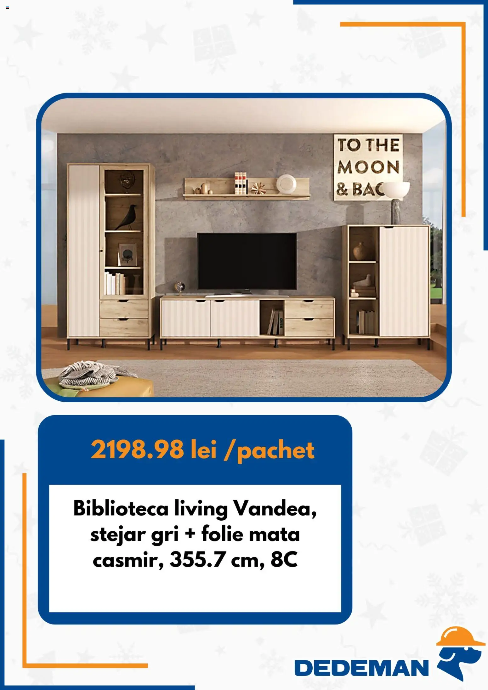 Noul catalog Dedeman – valabil de la 01.12.2025 | Pagină: 2 | Produse: Bibliotecă