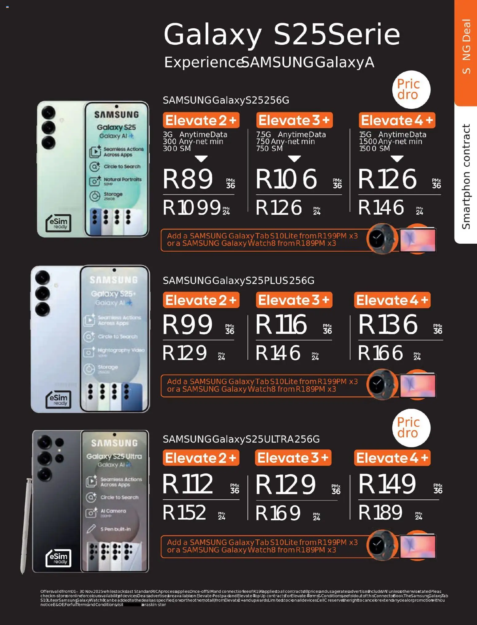 New Cell C catalogue – valid from 01.11.2025 | Page: 9