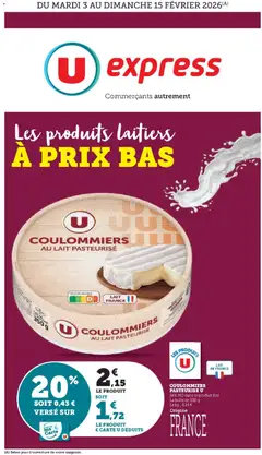 U Express - Prévisualisation de U Express catalogue valide à partir de 03.02.2026