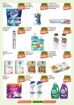 25.02.2026 tarihinden itibaren geçerli olan Biçen Market kataloğu önizlemesi | Sayfa: 13 | Ürünler: Raf, Kabak, Sabun, Diş fırçası