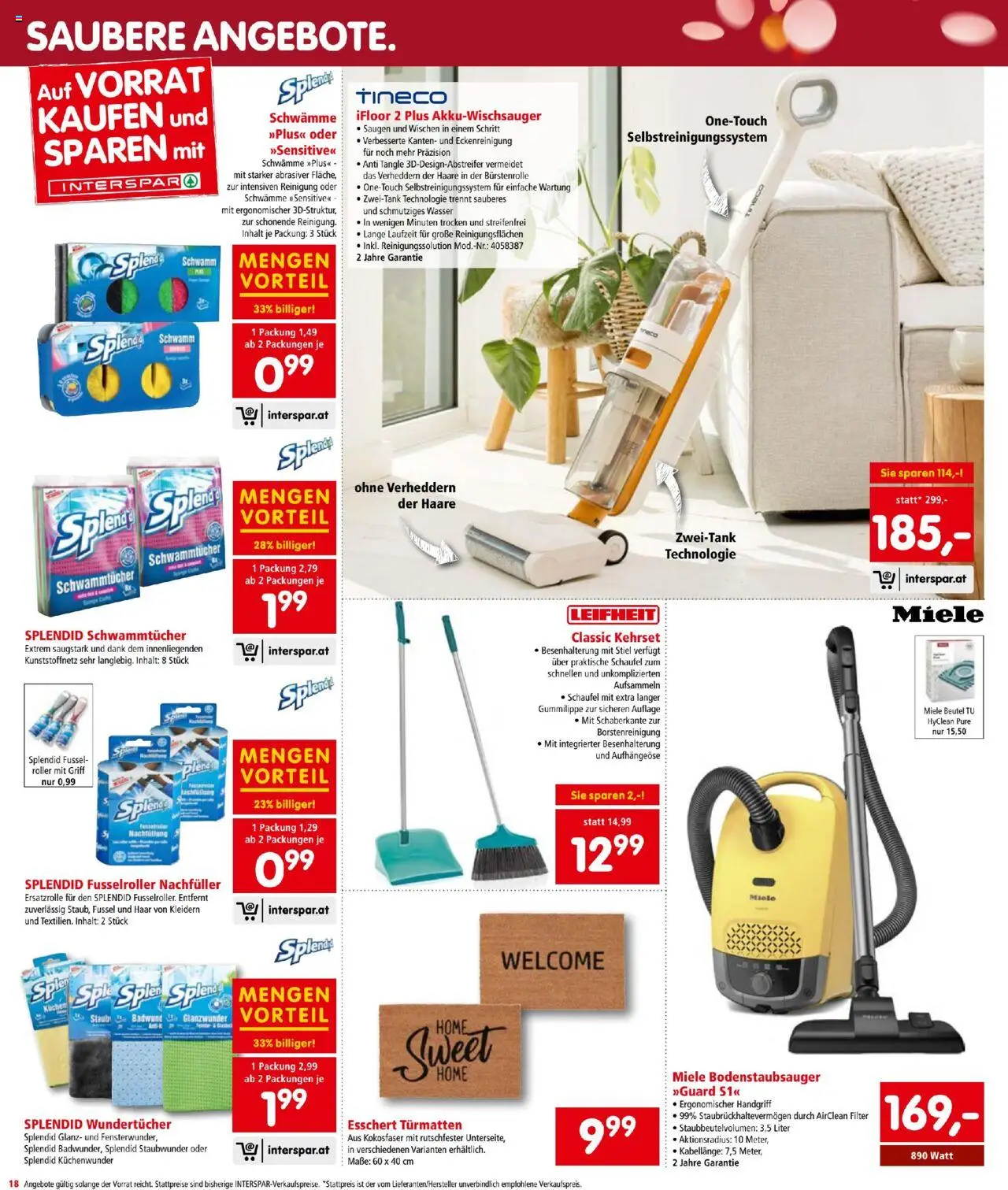 Interspar Flugblatt gültig ab 09.10.2025 | Seite: 18 | Produkte: Wasser