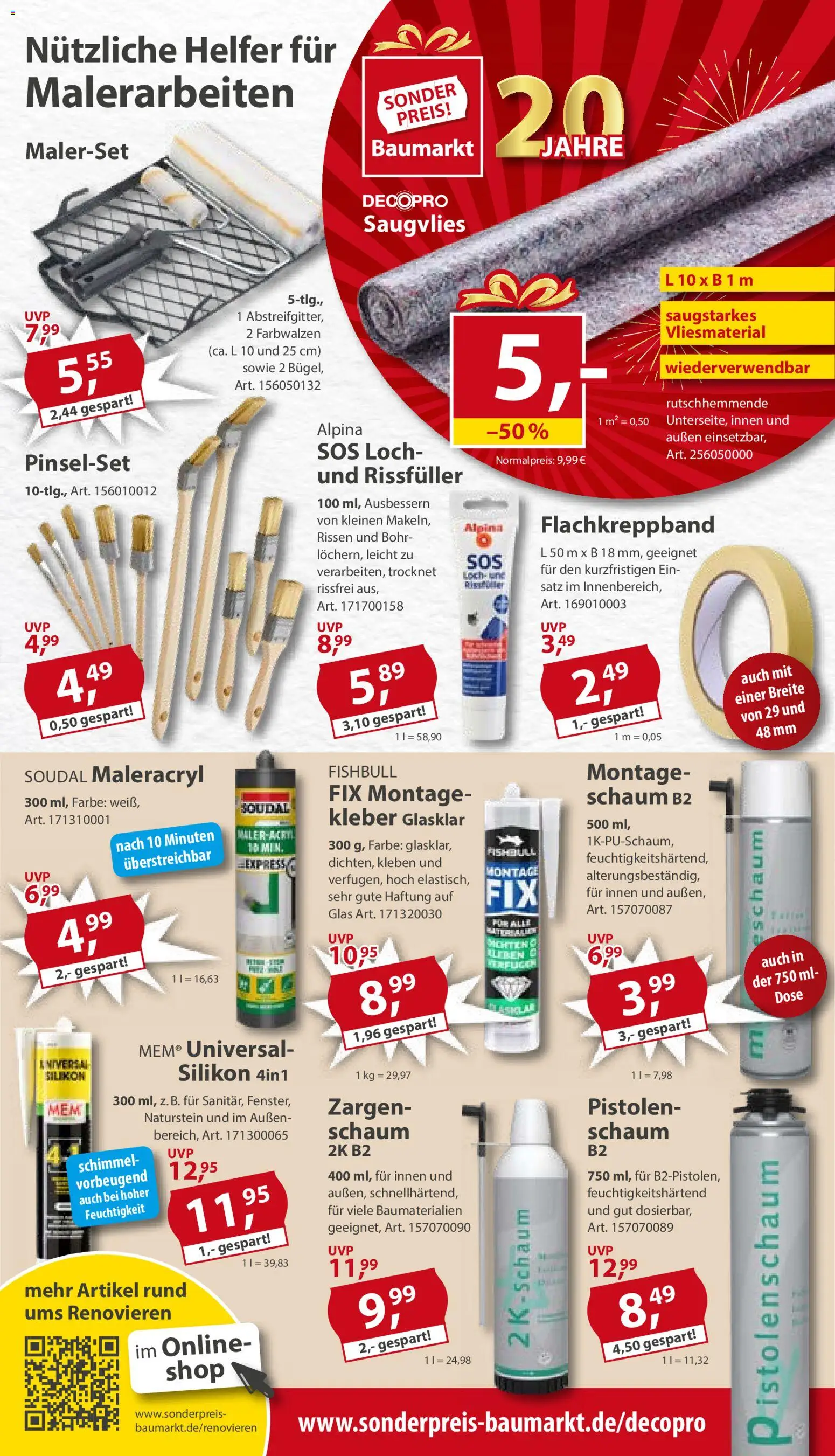 Sonderpreis Baumarkt Prospekt 	 – gültig ab 29.11.2025 | Seite: 11