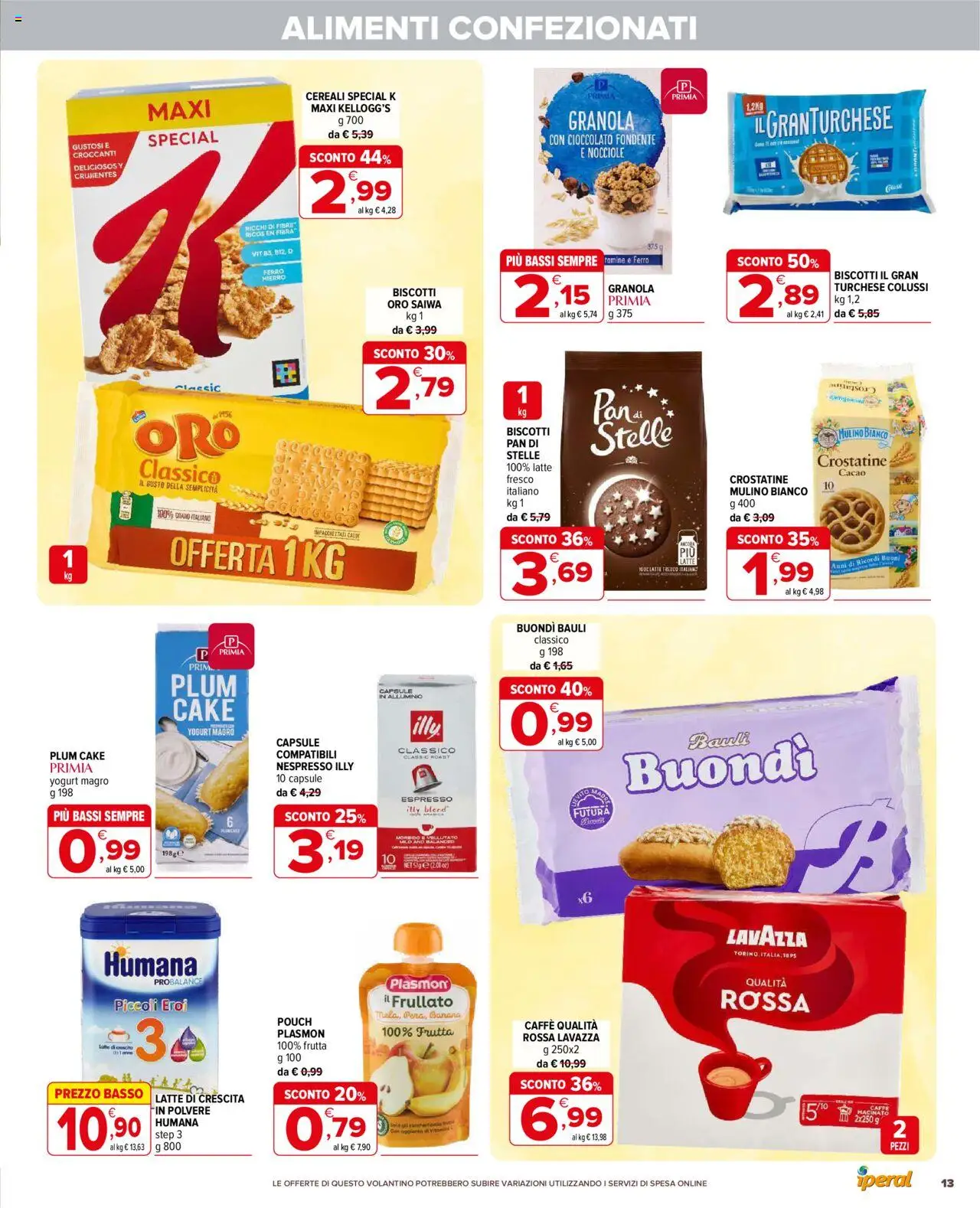 Volantino Iperal del 17.09.2025 | Pagina: 13 | Prodotti: Caffè, Cioccolato, Nocciole, Cacao