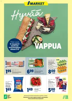S-market-mainoslehti voimassa 28.04.2026 alkaen