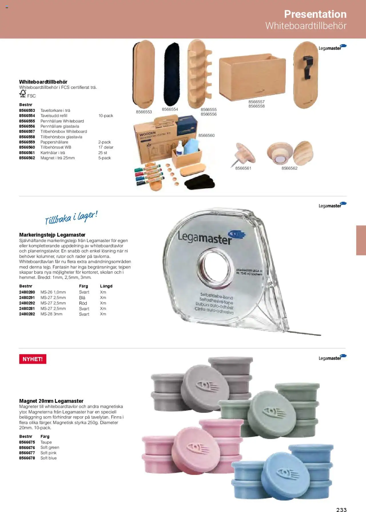 Office Depot reklamblad aktuell från 01.02.2025 | Sida: 235 | Produkter: Pappershållare, Magnet