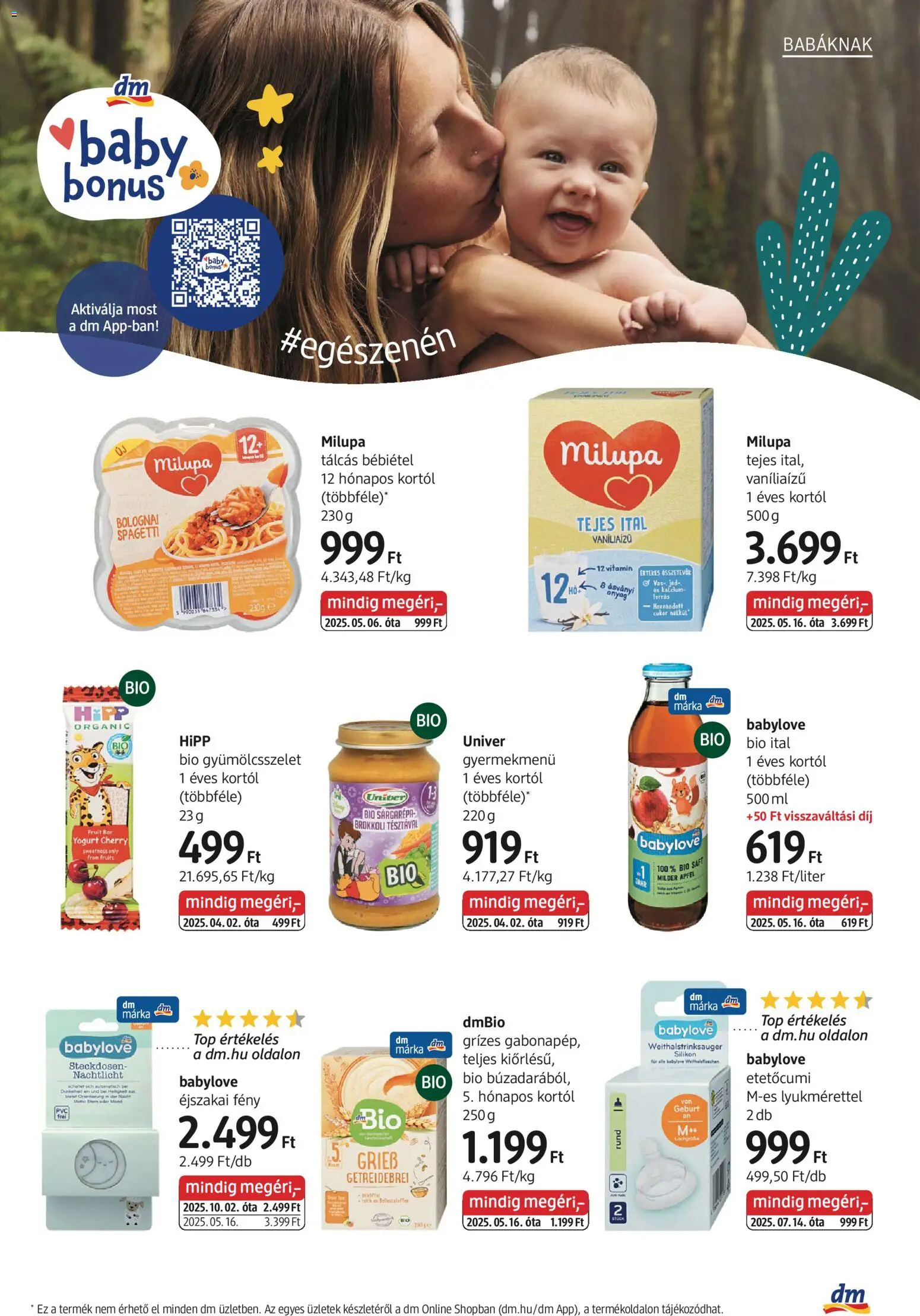 DM Drogerie Markt akciós ujság - amely érvényes a következő dátumtól: 13.11.2025 | Oldal: 17 | Termékek: Sárgarépa, Brokkoli, Bébiétel, Cukor