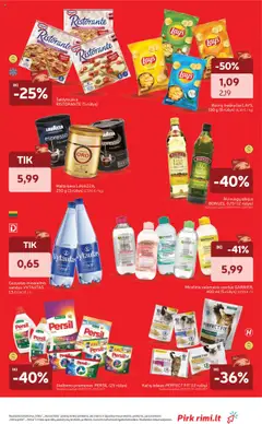 Rimi leidinys│galioja nuo 05.08.2025 | Puslapis: 3 | Prekių: Aliejus, Kava, Pica, Mineralinis vanduo