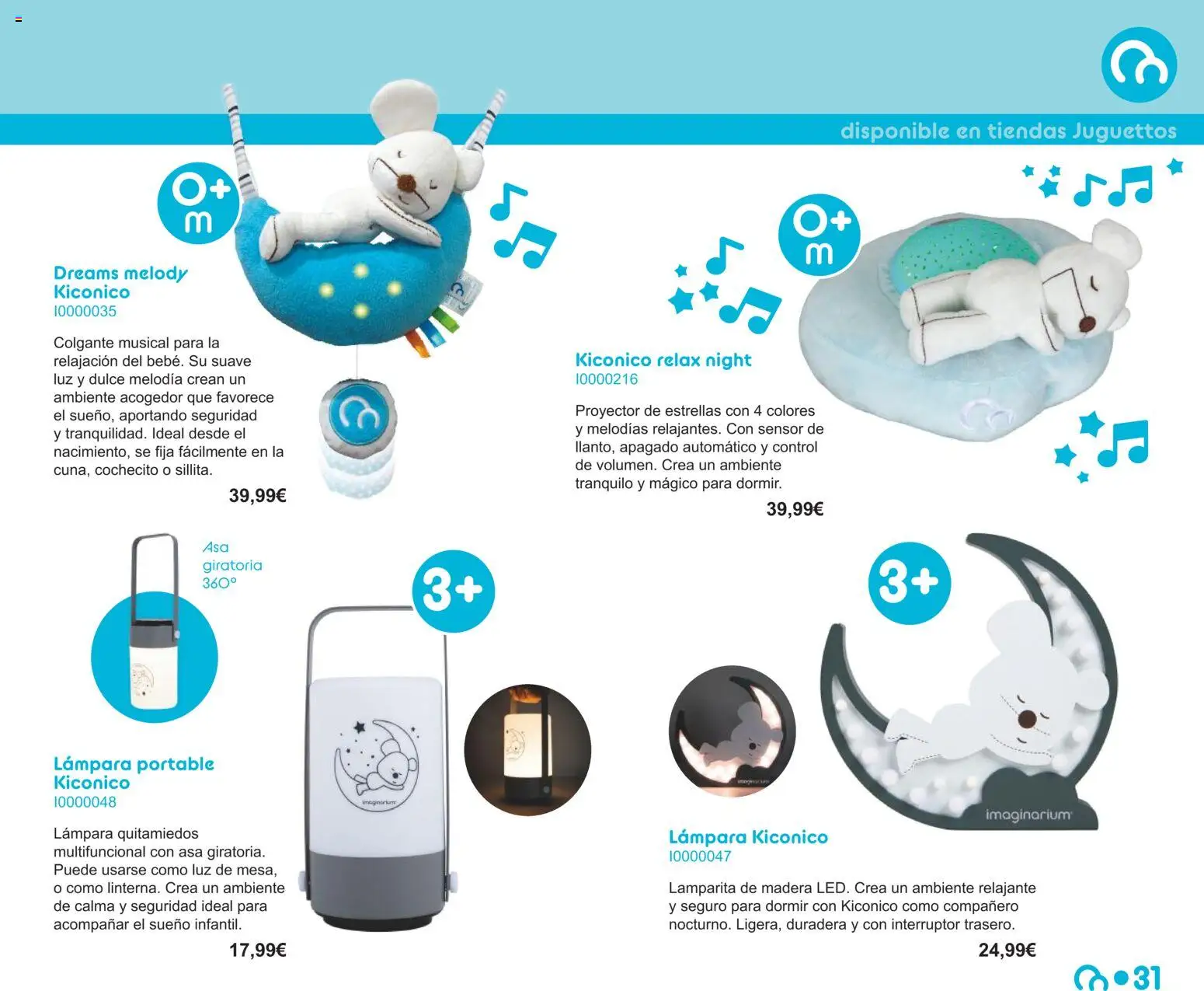 Juguettos catálogo │ válido desde el 15.10.2025 | Página: 31 | Productos: Lámpara