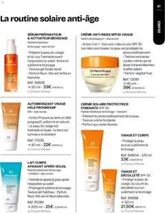 Stanhome - Prévisualisation de Stanhome - Livre des pepites valide à partir de 23.02.2026 | Page: 87 | Produits: Body, Crème solaire, Thé, Crème