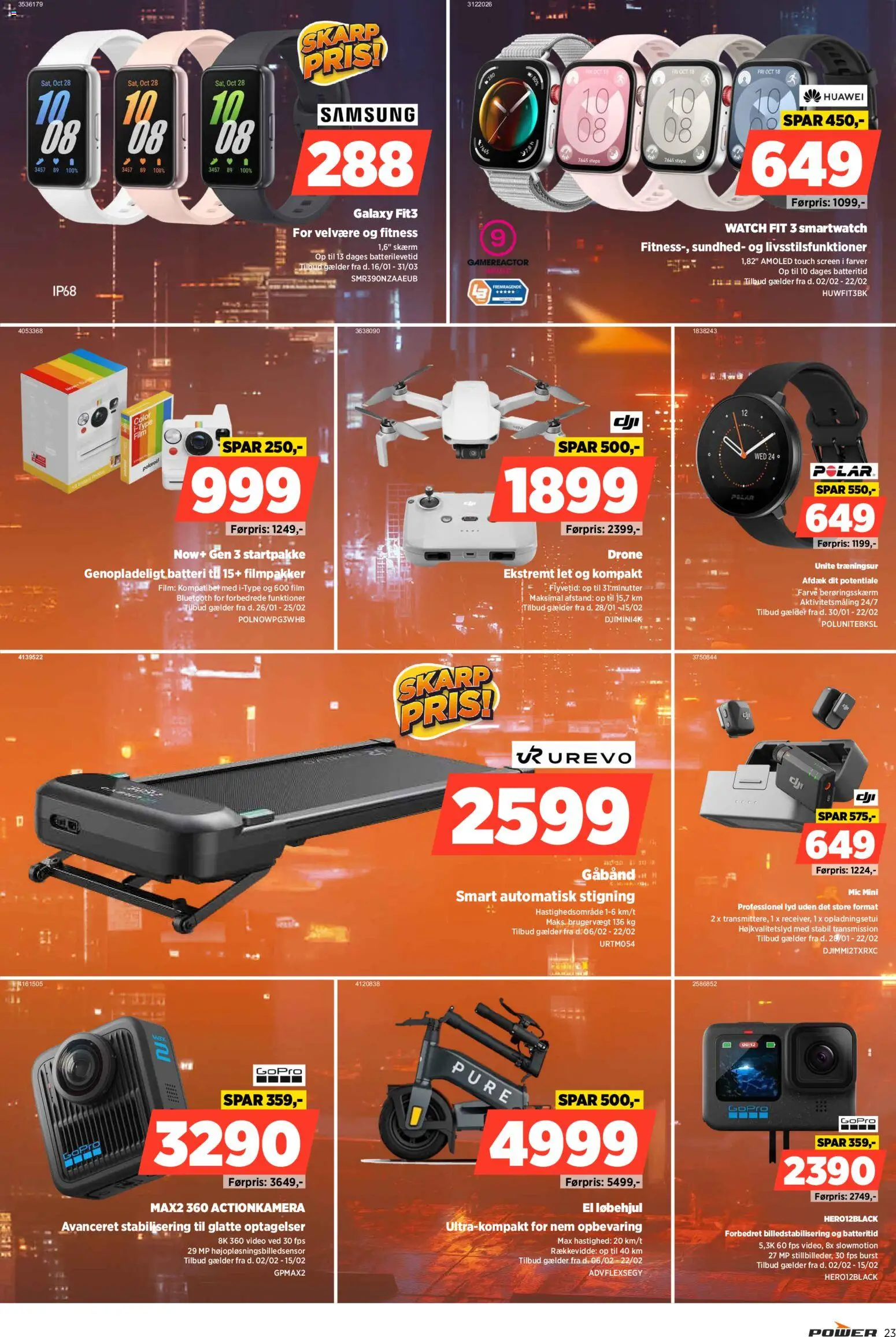 Power tilbudsavis – gyldig fra 13.02.2026 | Side: 23 | Produkter: Skærm, Lyd, Video, Smartwatch