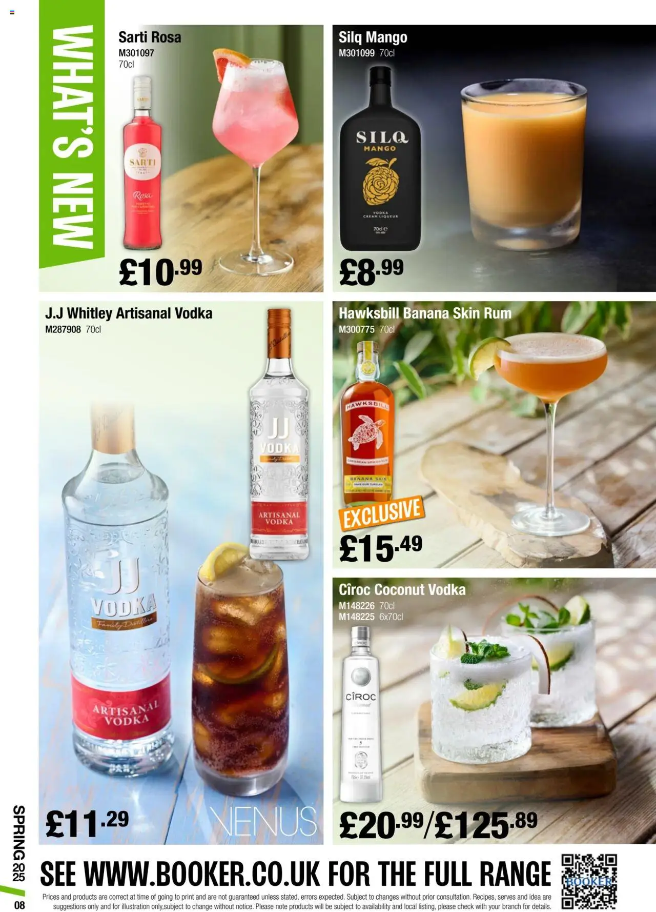  | Page: 8 | Products: Cream, Vodka, Mango, Coconut