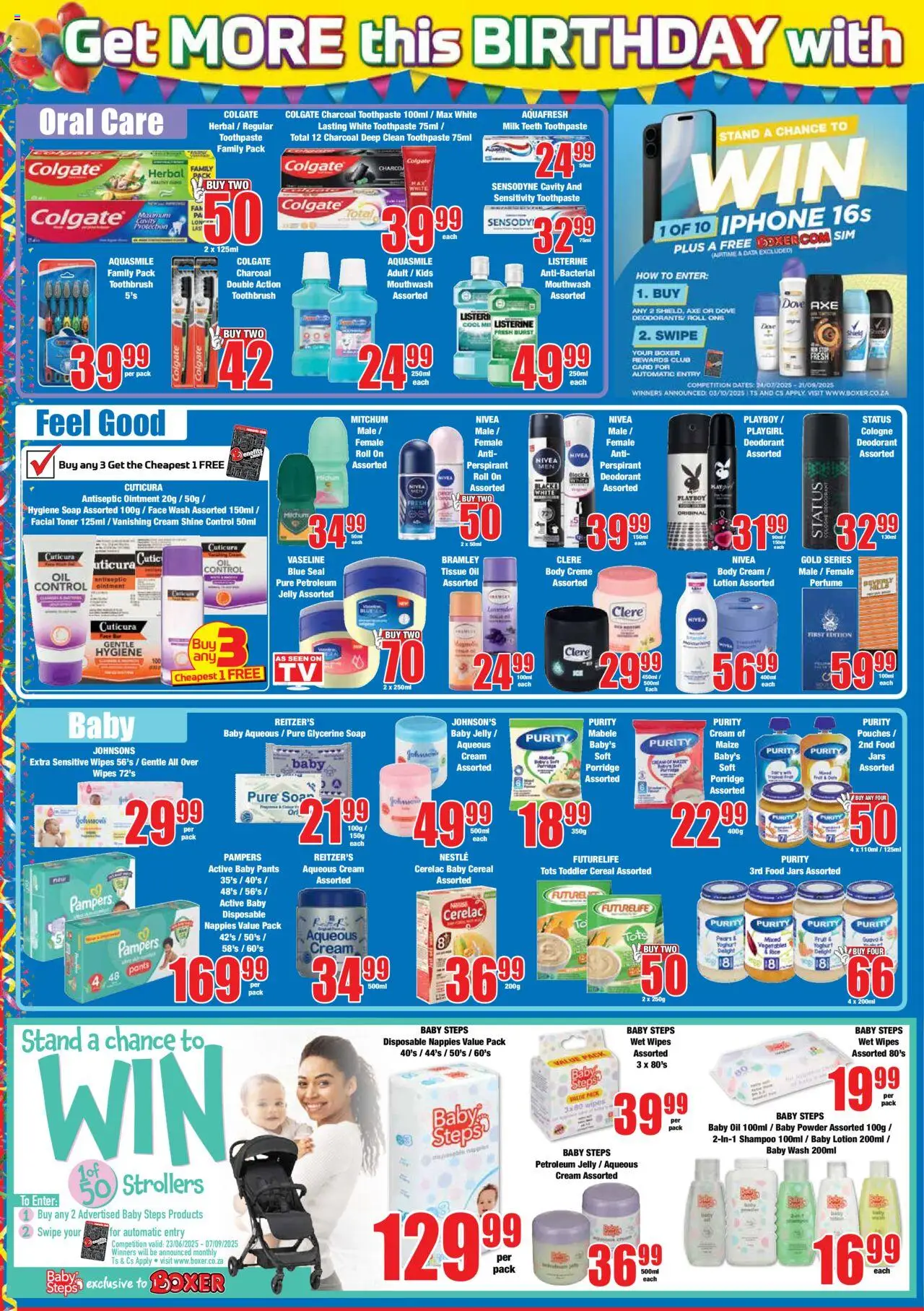 Boxer Specials │ valid from 25.08.2025 | Page: 10 | Products: Data, Powder, Cream, Deodorant