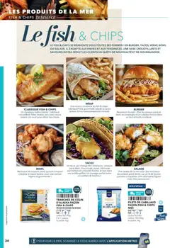 METRO - Prévisualisation de METRO - Restauration rapide valide à partir de 24.04.2025 | Page: 34 | Produits: Salade, Base, Livre, Chips